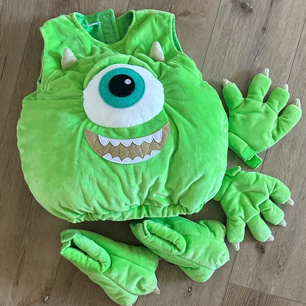 Pottery Barn Kids Mike Halloween‎ costume